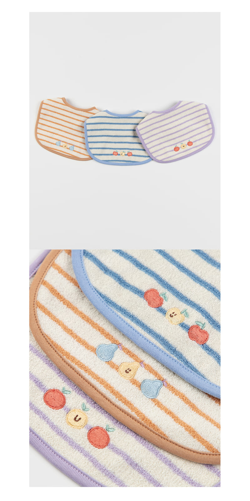 Kids Clara - Korean Baby Fashion - #babyootd - Purto Baby Bib - 4