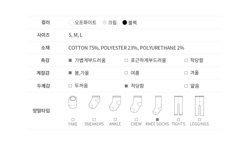 Kids Clara - Korean Baby Fashion - #babyoutfit - Innes Baby Knee Socks (5ea 1set) - 3