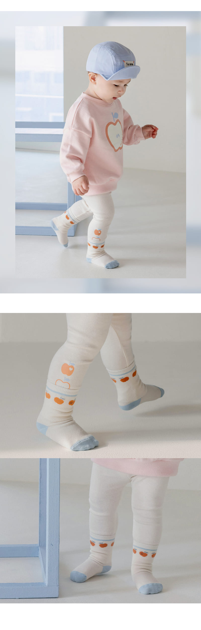 Kids Clara - Korean Baby Fashion - #babyoutfit - Purto Baby Socks (5ea 1set) - 4