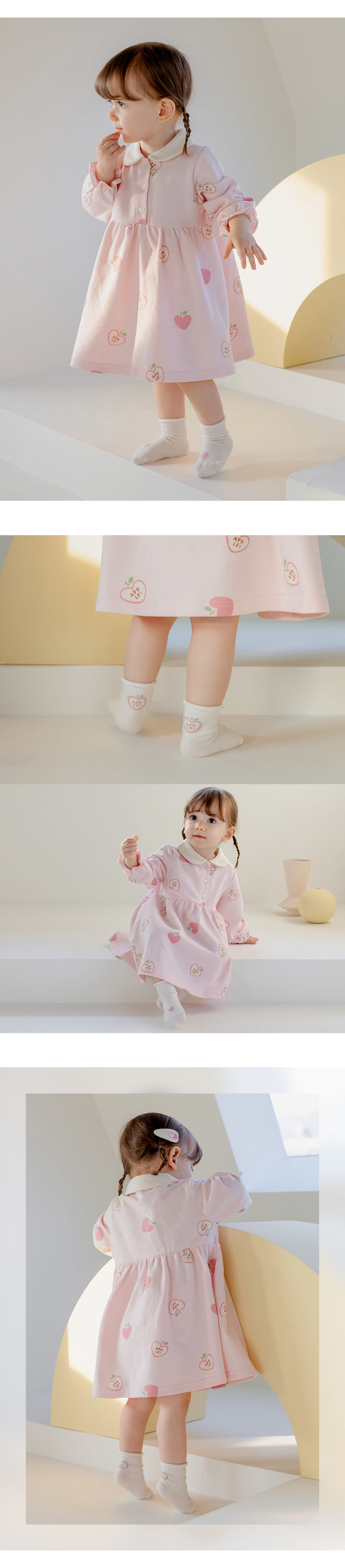 Kids Clara - Korean Baby Fashion - #babywear - Bbeua Rolling Baby Socks (5ea 1set) - 3