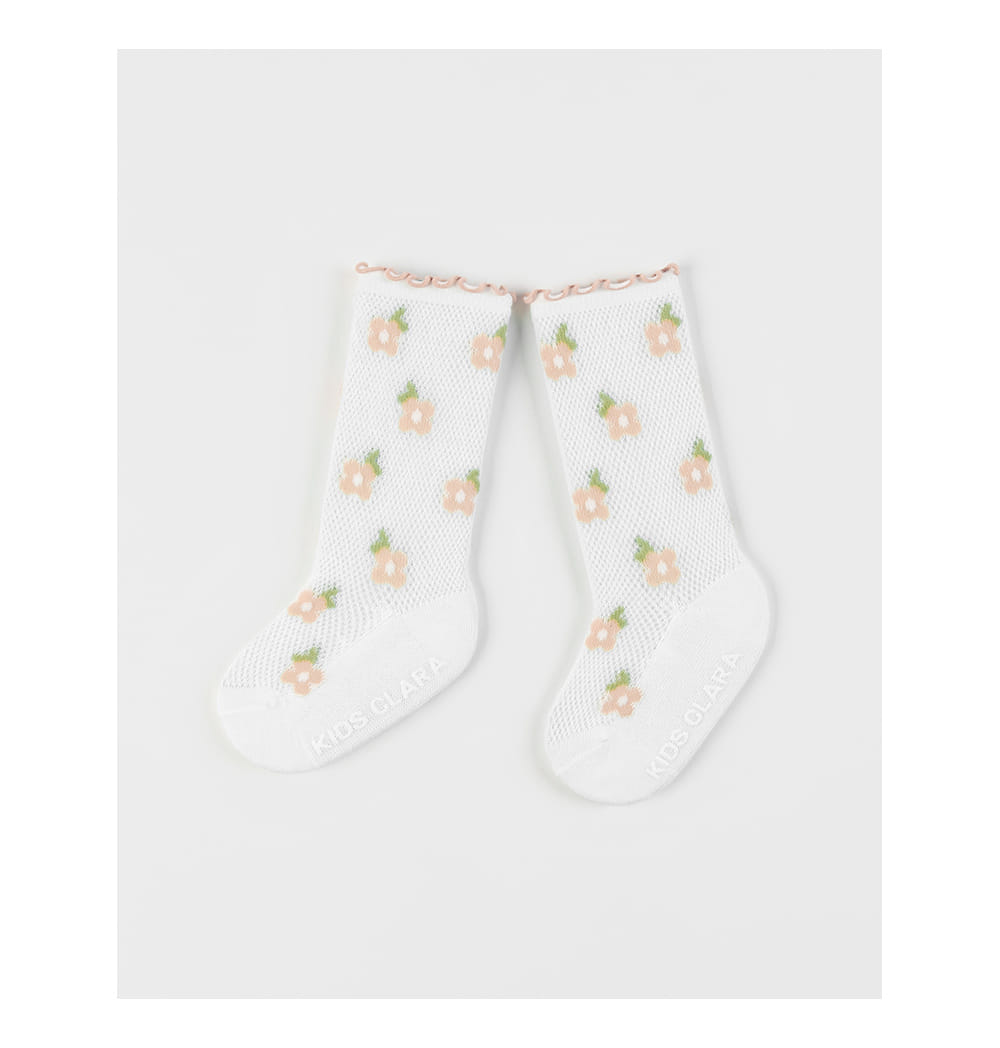 Kids Clara - Korean Baby Fashion - #onlinebabyboutique - Viviana Ice Baby Knee Socks (5ea 1set) - 5