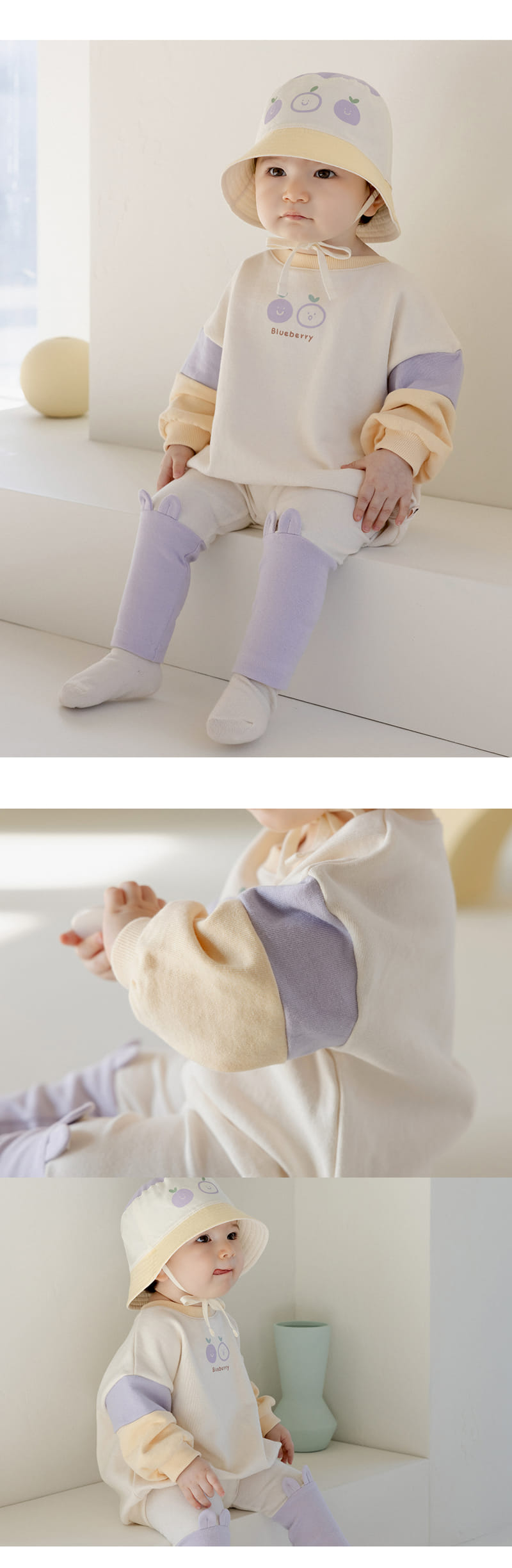 Kids Clara - Korean Baby Fashion - #onlinebabyshop - Butter Cup Baby Sweatshirt - 2