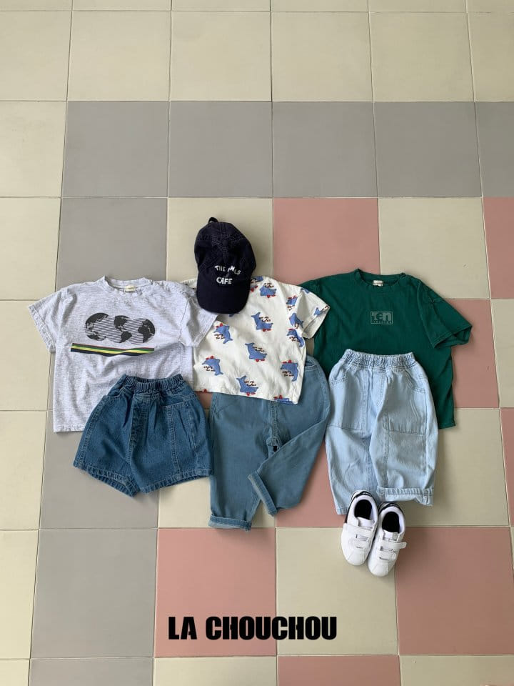 La Chouchou - Korean Children Fashion - #kidsshorts - Earth Tee - 5