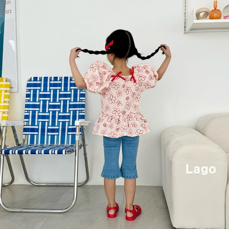 Lago - Korean Children Fashion - #childofig - Pretty Flower Blouse - 11