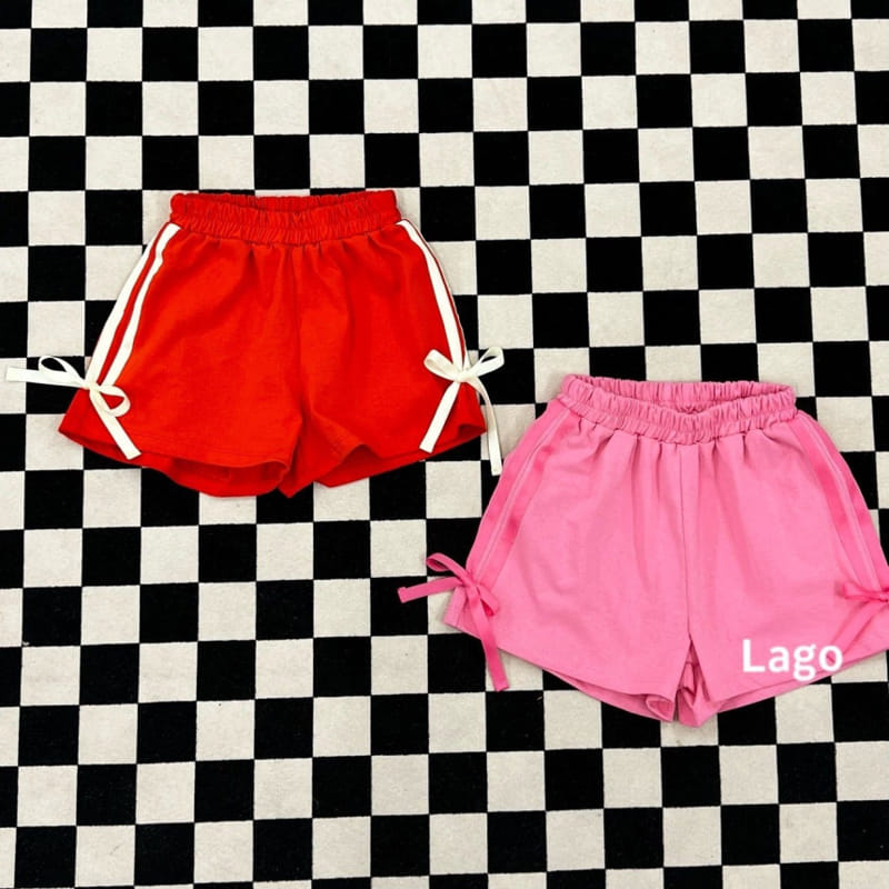Lago - Korean Children Fashion - #discoveringself - Ribbon Tape Pants
