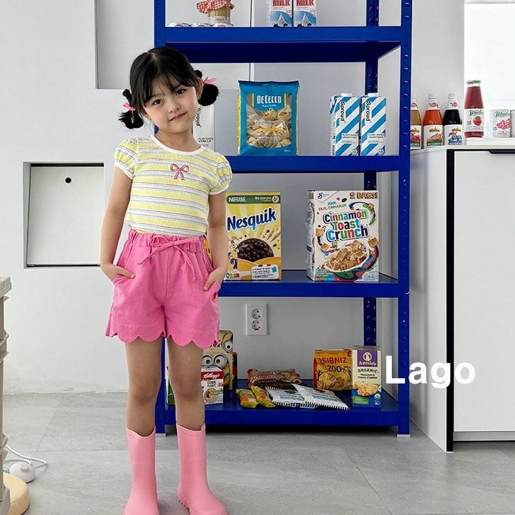 Lago - Korean Children Fashion - #kidsstore - Love Wave Pants - 7