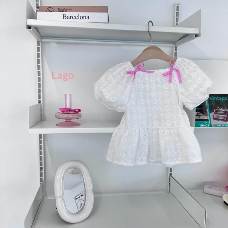 Lago - Korean Children Fashion - #kidsstore - Pretty Flower Blouse