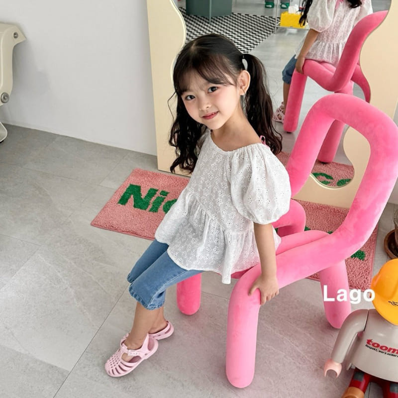 Lago - Korean Children Fashion - #magicofchildhood - Pretty Flower Blouse - 5