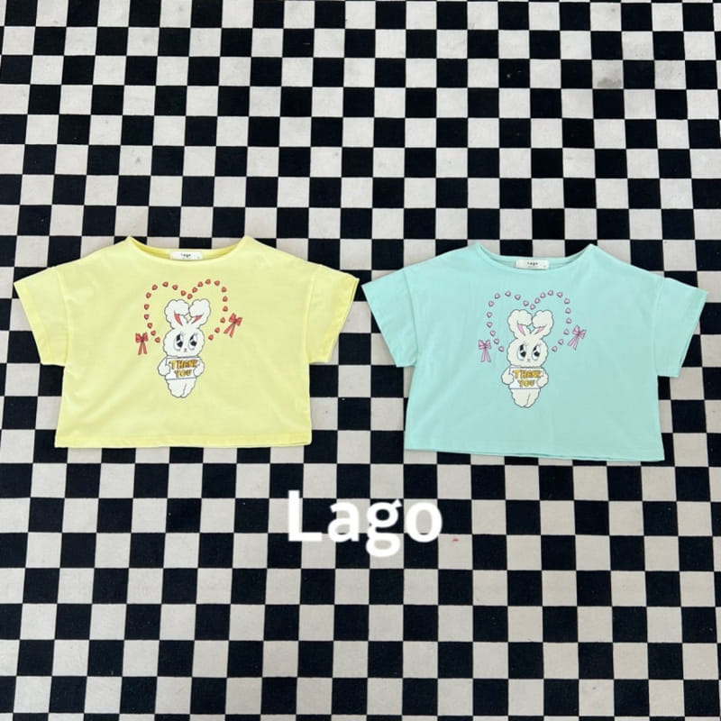 Lago - Korean Children Fashion - #magicofchildhood - Thank You Bunny Tee
