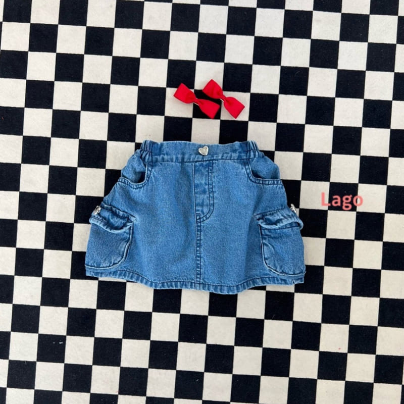 Lago - Korean Children Fashion - #todddlerfashion - Mui Cargo Skirt