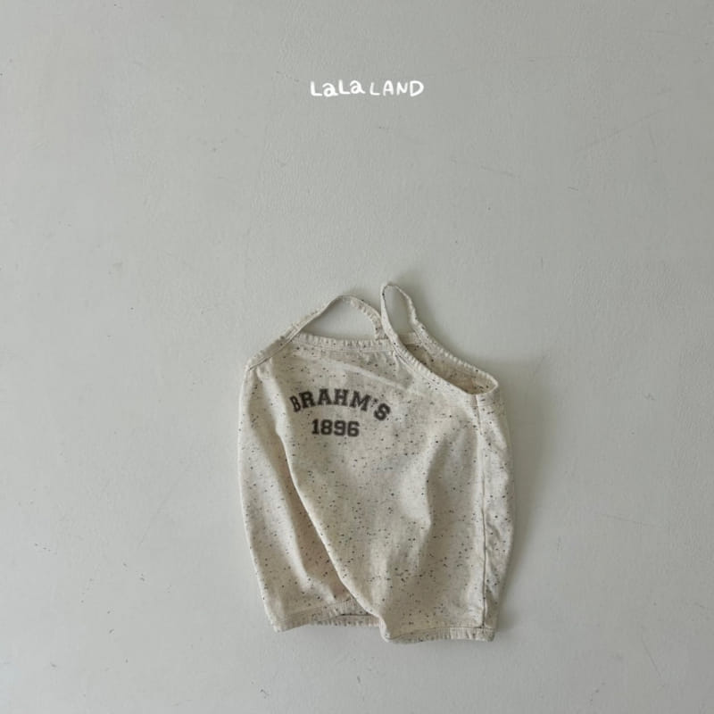 Lalaland - Korean Baby Fashion - #onlinebabyshop - Bebe Brahms String Sleeveless Body Suit - 4