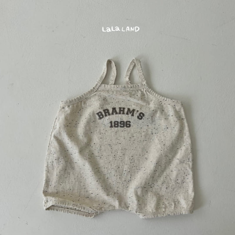 Lalaland - Korean Baby Fashion - #babyfashion - Bebe Brahms String Sleeveless Body Suit - 8