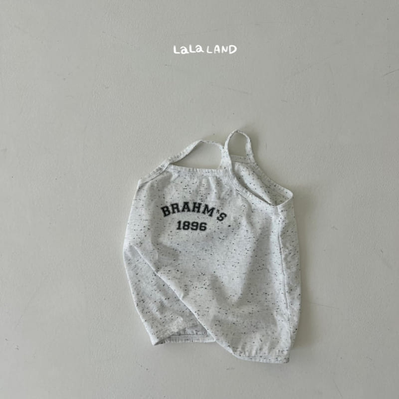 Lalaland - Korean Baby Fashion - #babyfever - Bebe Brahms String Sleeveless Body Suit - 9
