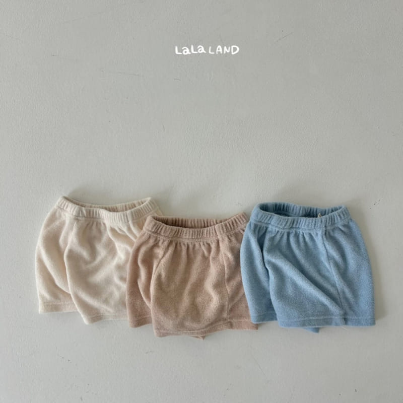 Lalaland - Korean Baby Fashion - #babylifestyle - Bebe Terry Shorts - 3