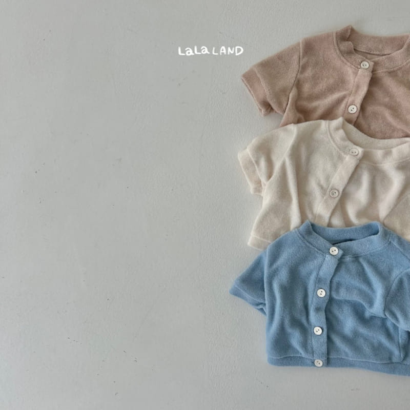 Lalaland - Korean Baby Fashion - #babylifestyle - Bebe Terry Cardigan - 2