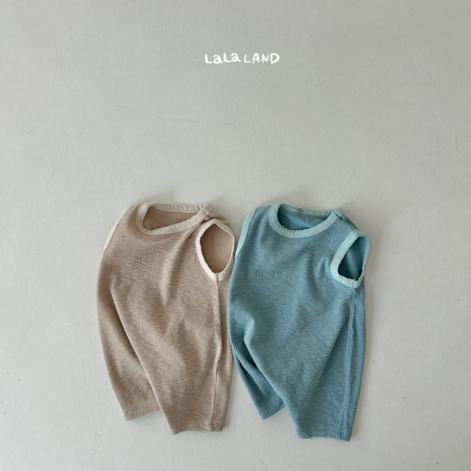 Lalaland - Korean Baby Fashion - #babyoutfit - Bebe Rib Piping Body Suit