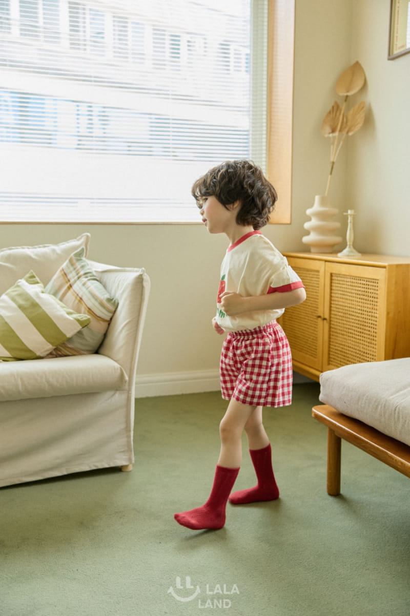 Lalaland - Korean Children Fashion - #childofig - Check Shorts - 11