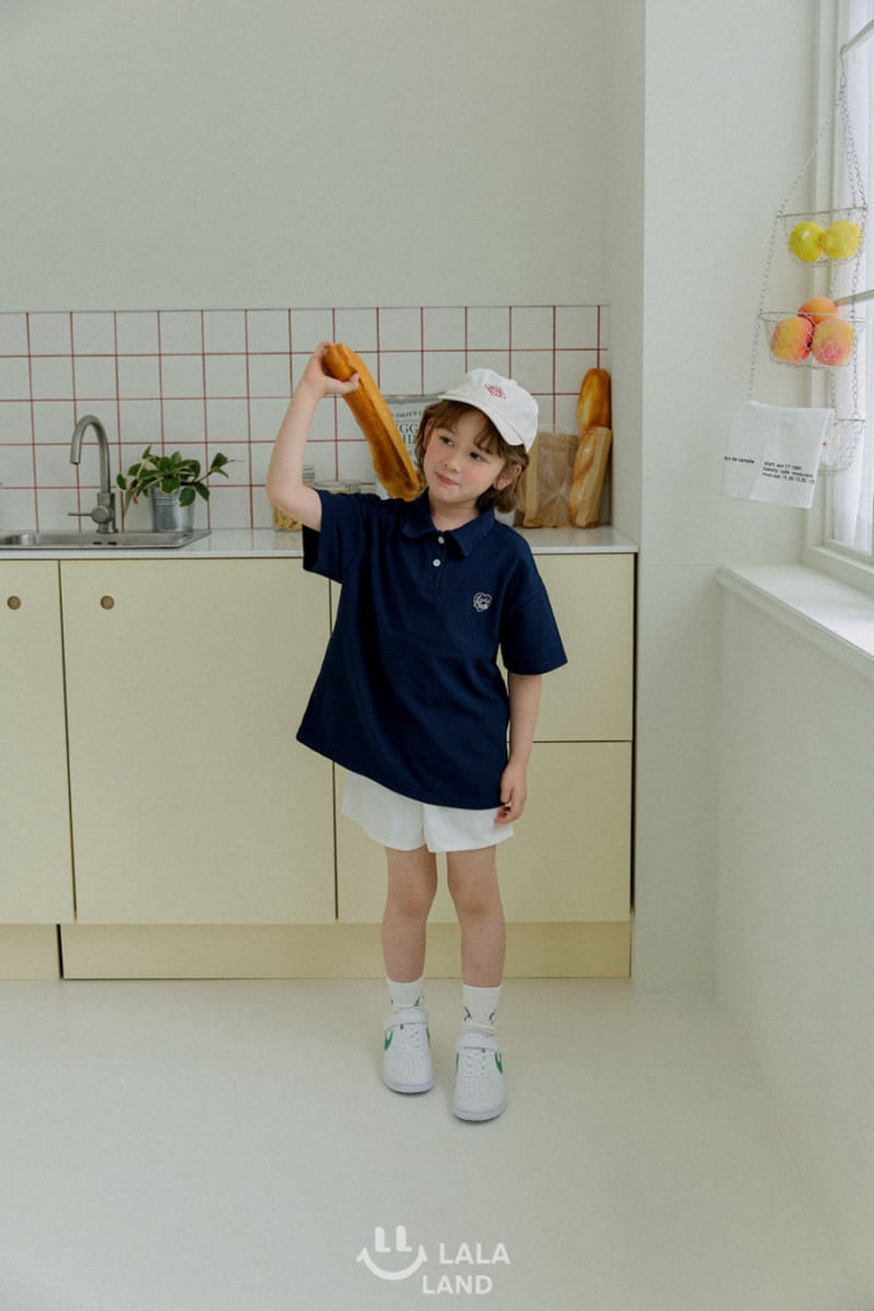 Lalaland - Korean Children Fashion - #childrensboutique - Made Collar Tee - 6