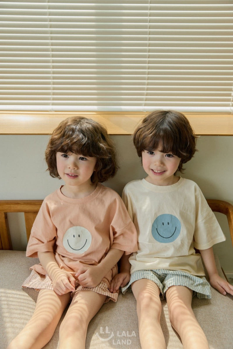 Lalaland - Korean Children Fashion - #fashionkids - Smile Tee - 3