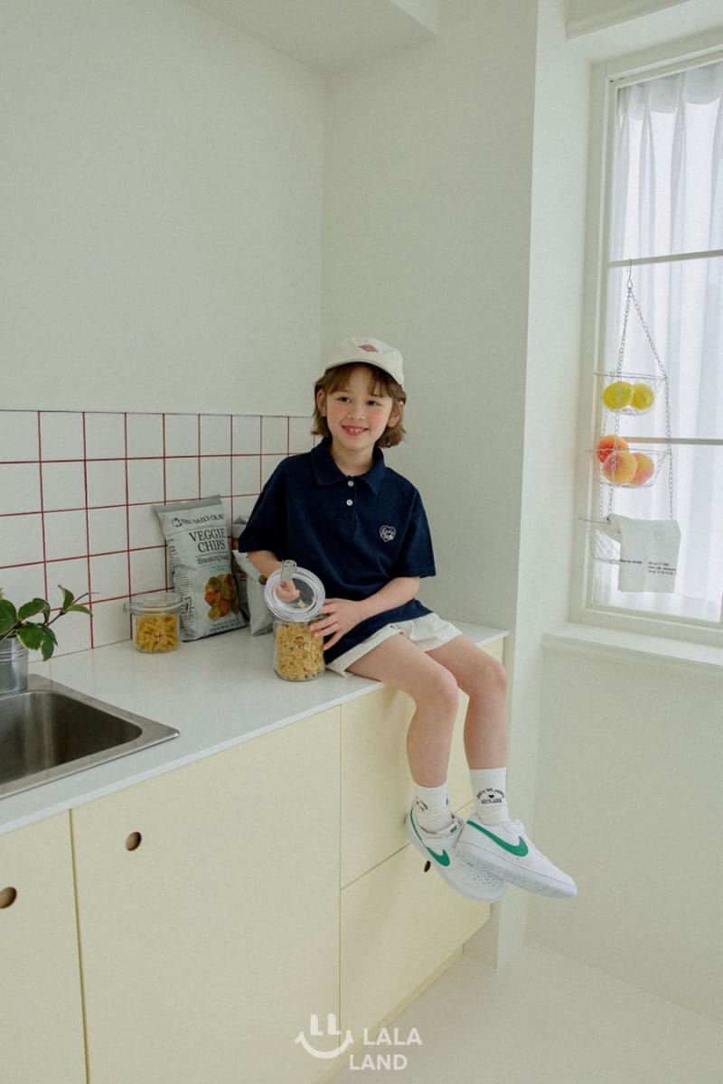 Lalaland - Korean Children Fashion - #fashionkids - Made Collar Tee - 9