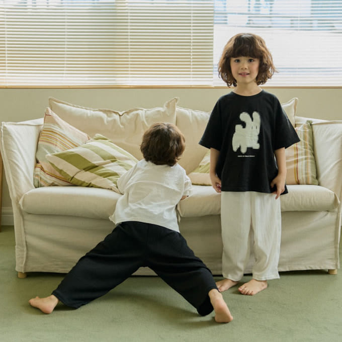 Lalaland - Korean Children Fashion - #kidsshorts - Seersucker Pants