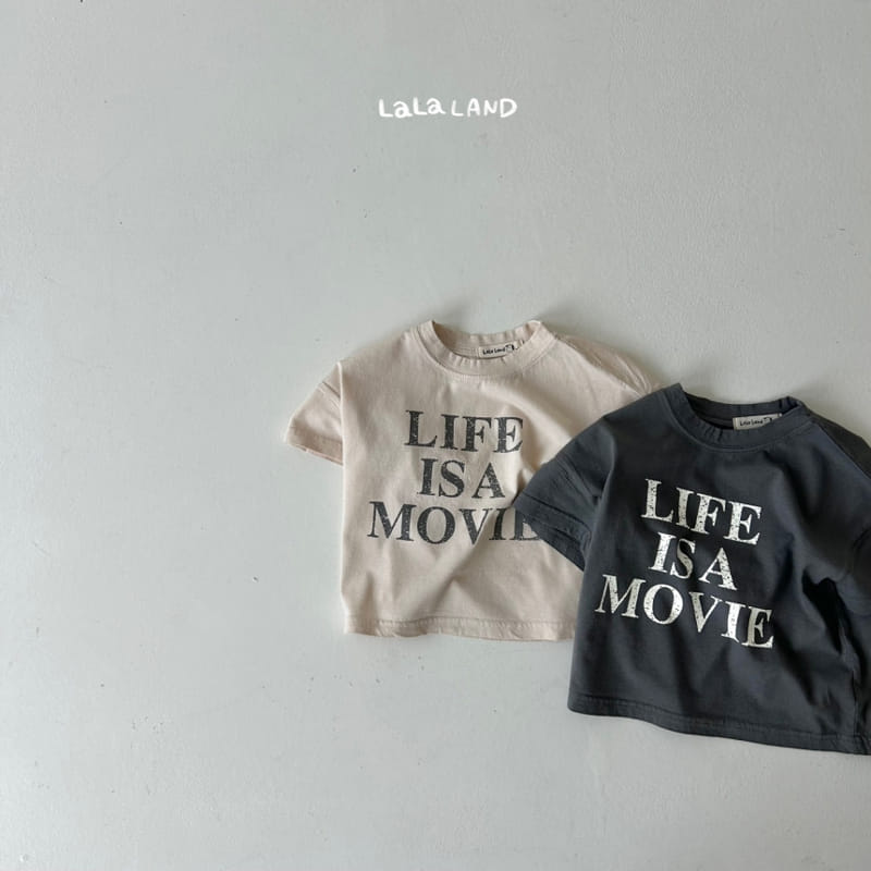Lalaland - Korean Children Fashion - #kidsshorts - Movie Tee - 2