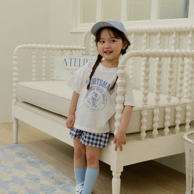 Lalaland - Korean Children Fashion - #kidsshorts - Sports Man Tee