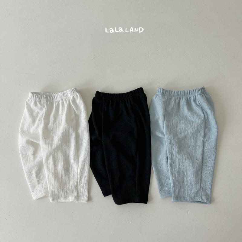 Lalaland - Korean Children Fashion - #kidsstore - Seersucker Pants - 2