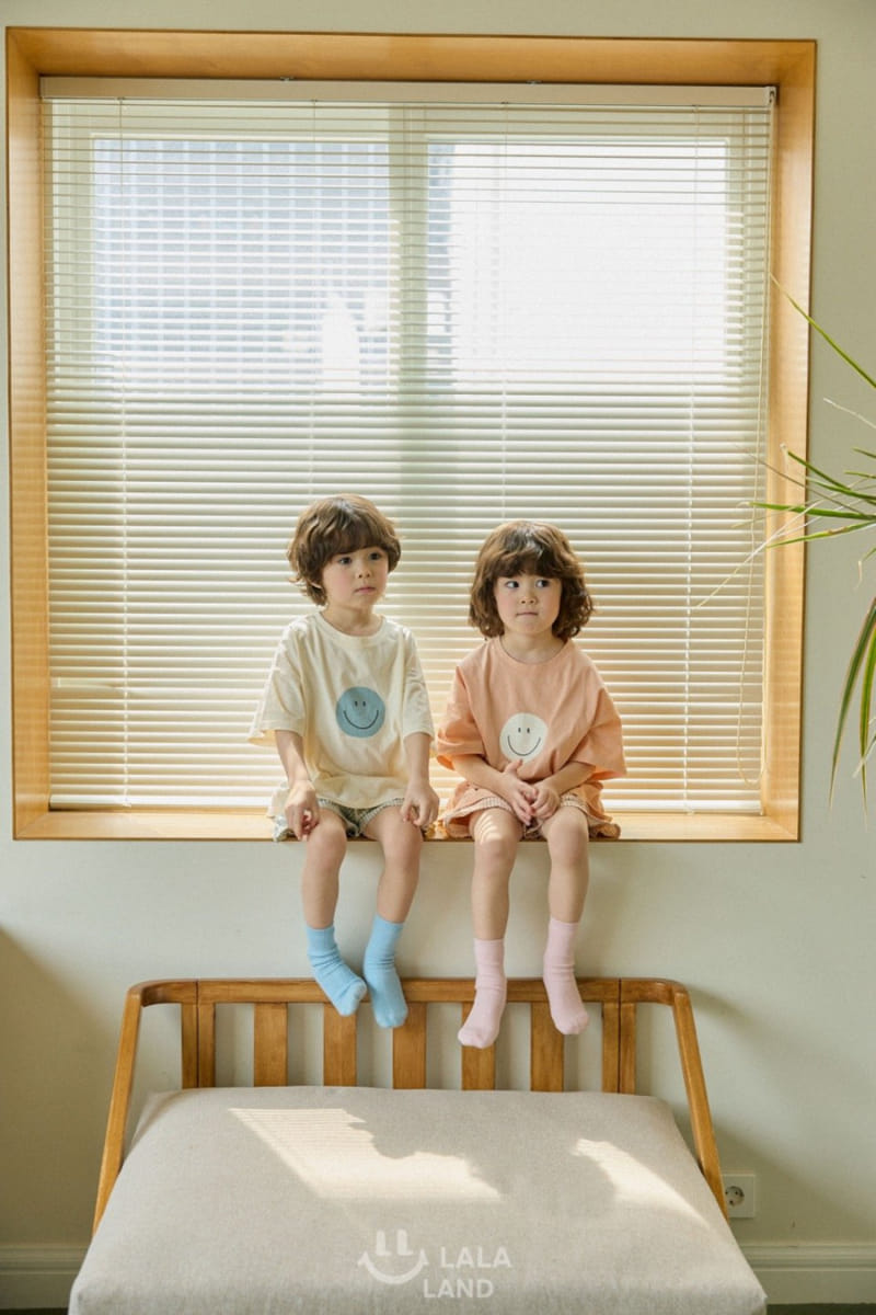 Lalaland - Korean Children Fashion - #kidzfashiontrend - Smile Tee - 6