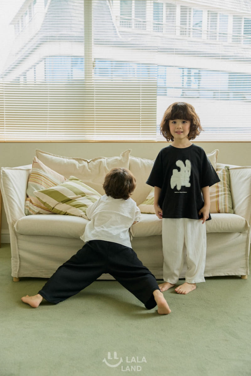 Lalaland - Korean Children Fashion - #kidzfashiontrend - Seersucker Pants - 3