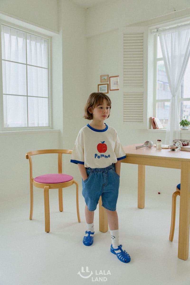 Lalaland - Korean Children Fashion - #kidzfashiontrend - Apple Tee - 5