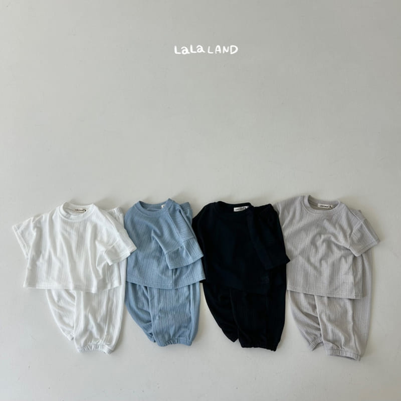 Lalaland - Korean Children Fashion - #littlefashionista - Loco Top Bottom Set - 2
