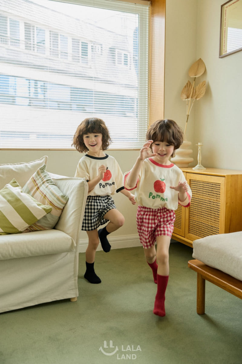 Lalaland - Korean Children Fashion - #magicofchildhood - Check Shorts - 8