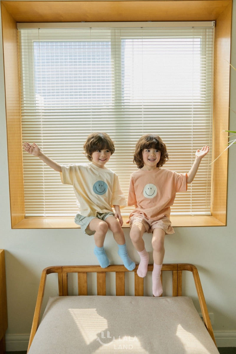 Lalaland - Korean Children Fashion - #minifashionista - Smile Tee - 10