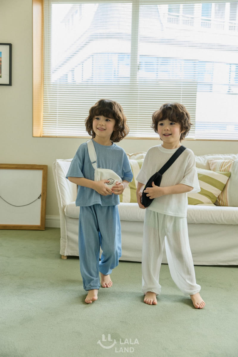 Lalaland - Korean Children Fashion - #magicofchildhood - Loco Top Bottom Set - 4