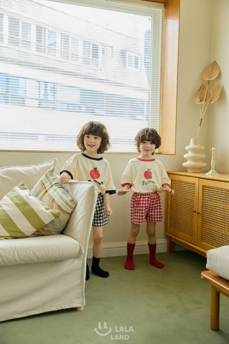 Lalaland - Korean Children Fashion - #minifashionista - Check Shorts - 9
