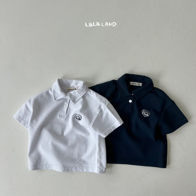 Lalaland - Korean Children Fashion - #minifashionista - Made Collar Tee - 2
