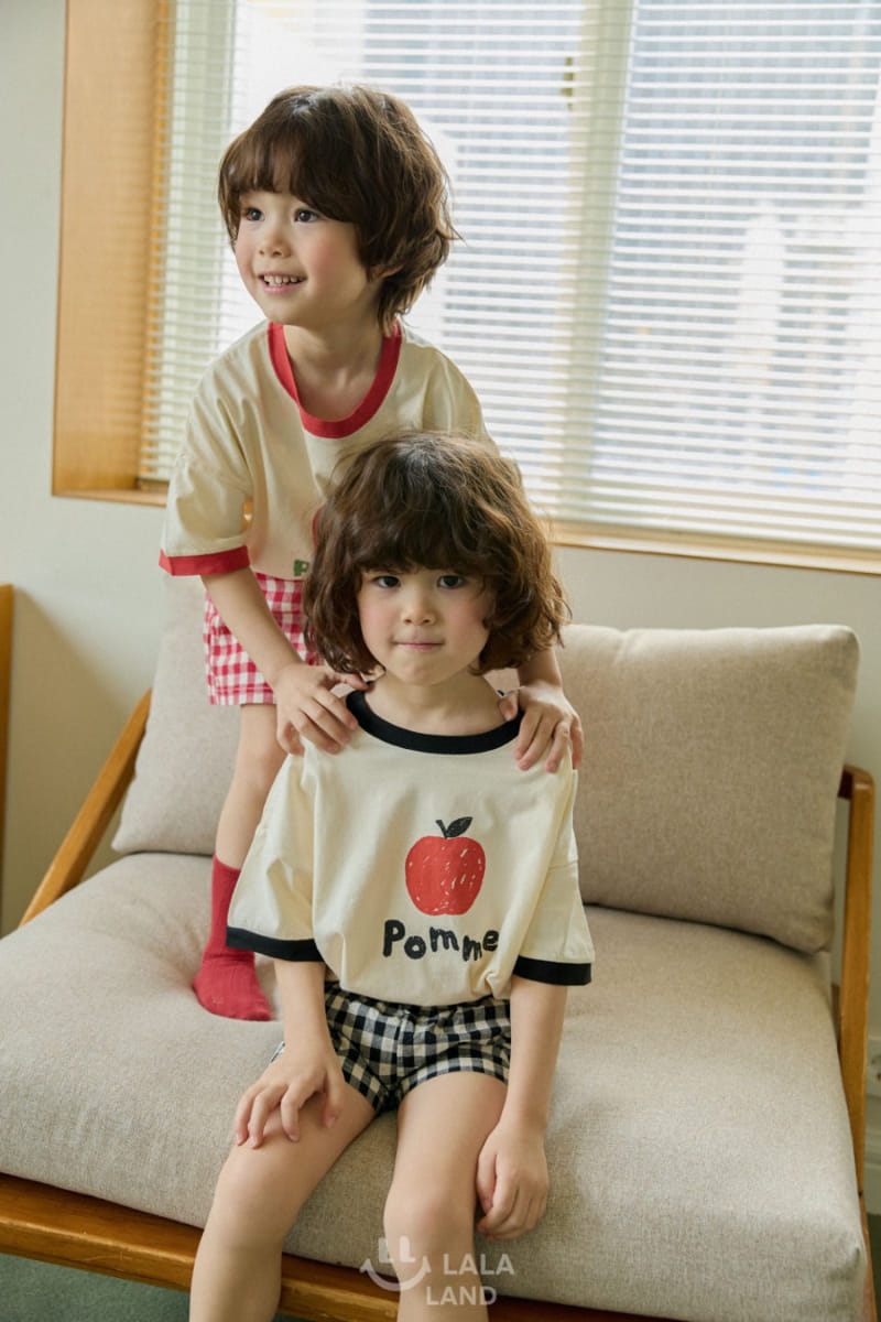 Lalaland - Korean Children Fashion - #minifashionista - Apple Tee - 9