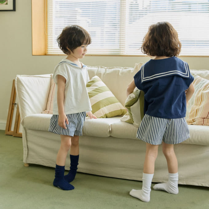 Lalaland - Korean Children Fashion - #prettylittlegirls - Marine Shorts