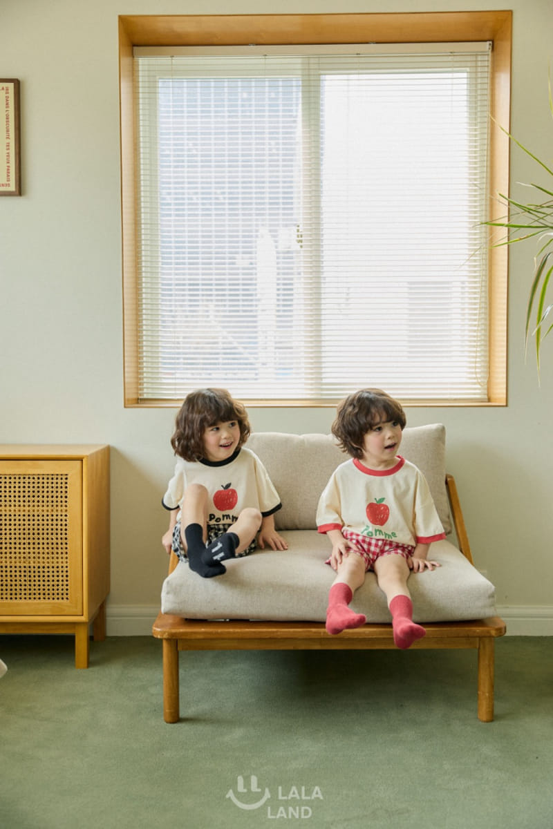 Lalaland - Korean Children Fashion - #todddlerfashion - Apple Tee - 11