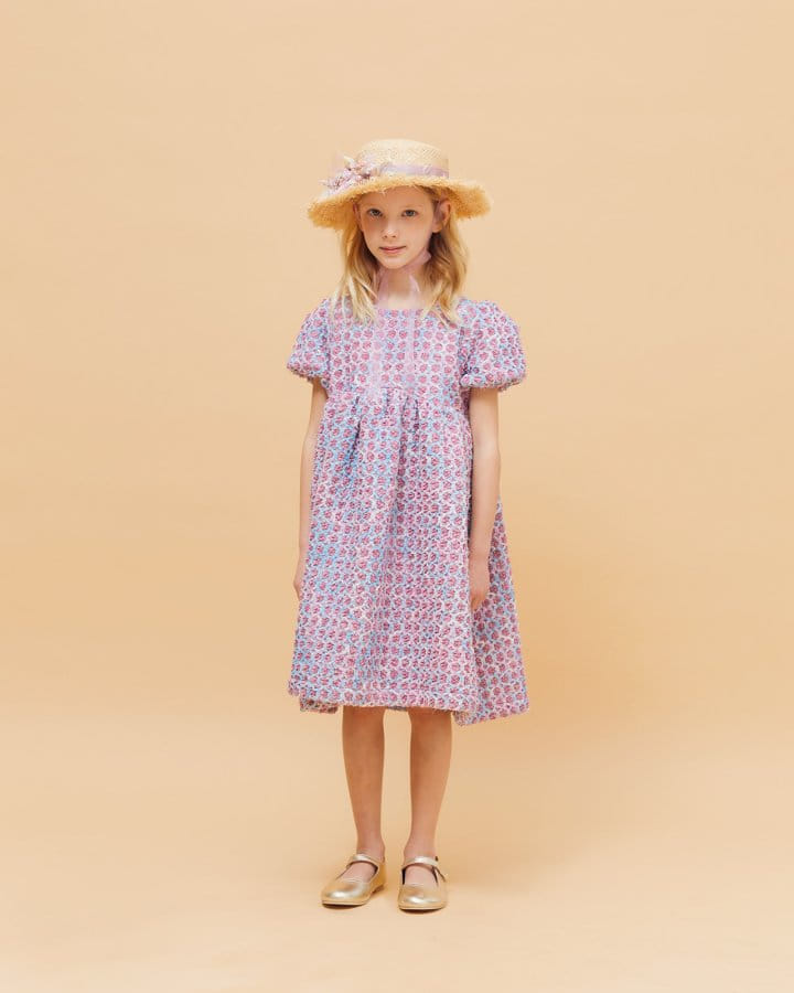 Le Bev - Korean Children Fashion - #childofig - Ariel Jacquard One-Piece - 2