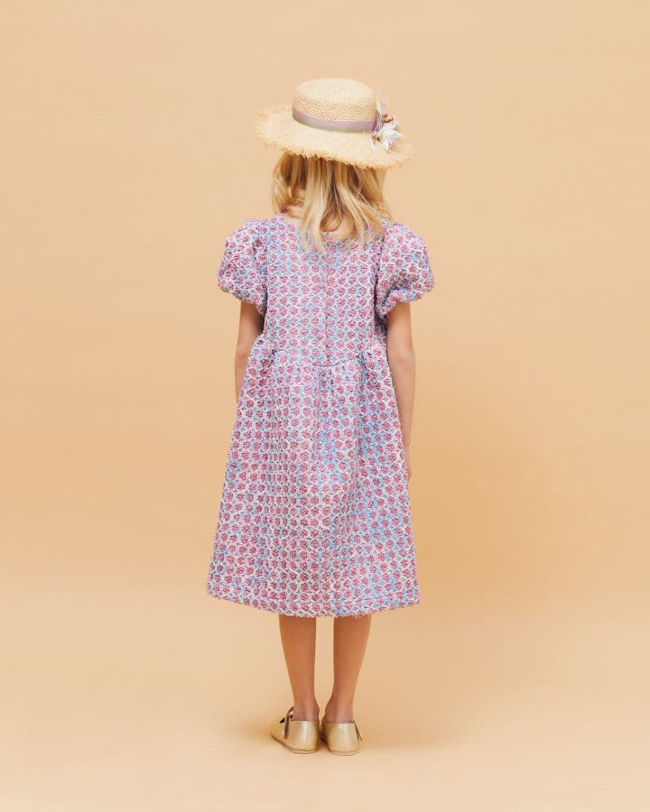 Le Bev - Korean Children Fashion - #childofig - Ariel Jacquard One-Piece - 3