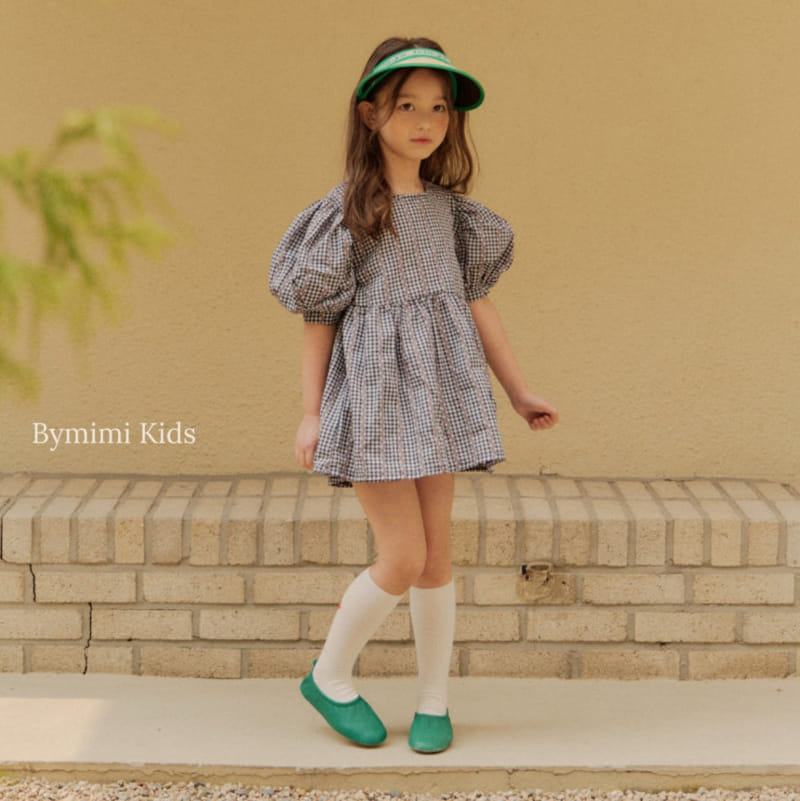 Le Bev - Korean Children Fashion - #discoveringself - Cherry Check Top Bottom Set - 11