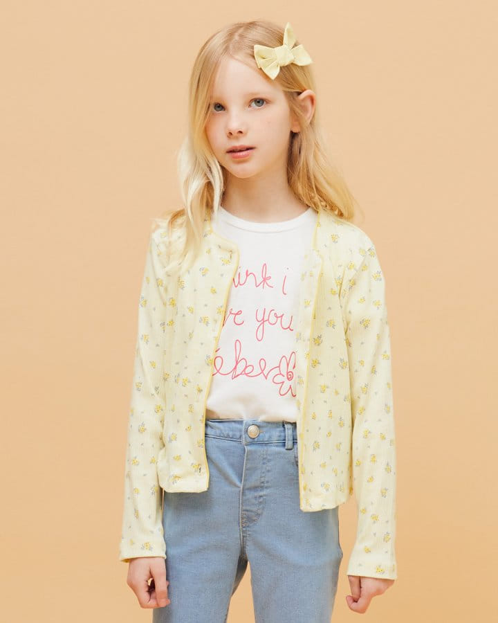 Le Bev - Korean Children Fashion - #kidsshorts - I Think Tee - 4