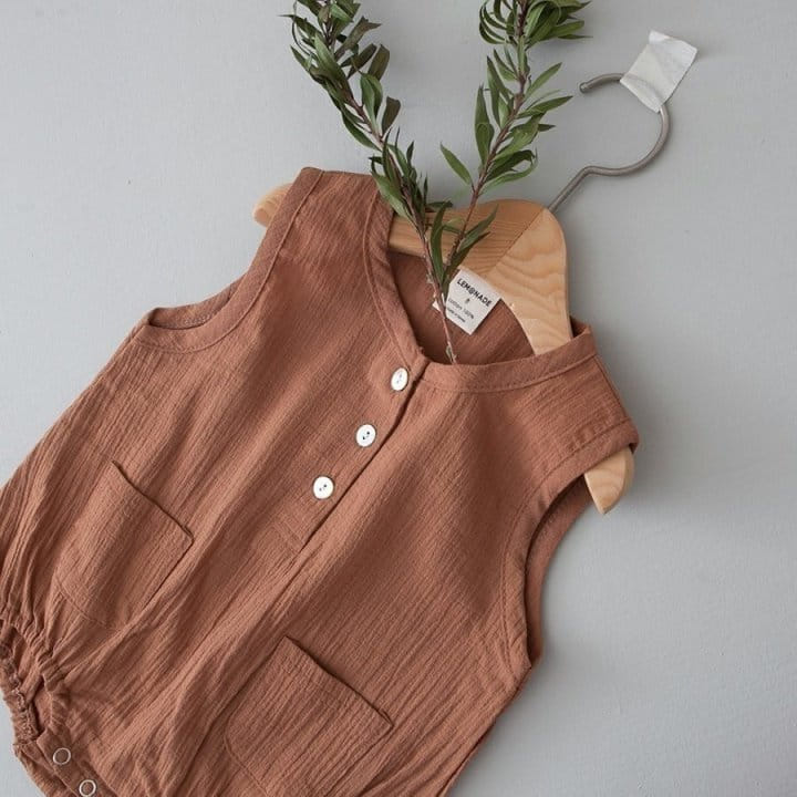 Lemonade - Korean Baby Fashion - #babyclothing - Simple Body Suit - 10