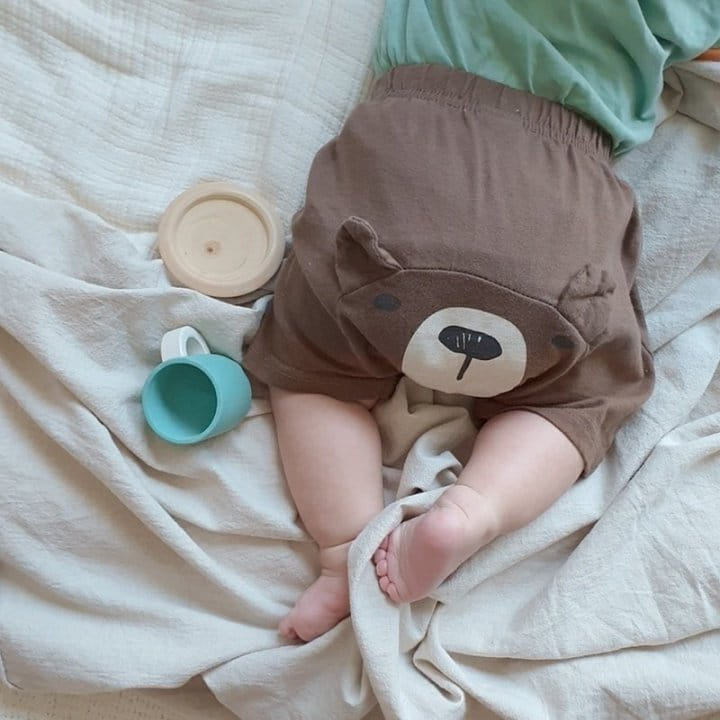 Lemonade - Korean Baby Fashion - #babygirlfashion - Ondal Bear Pants - 7