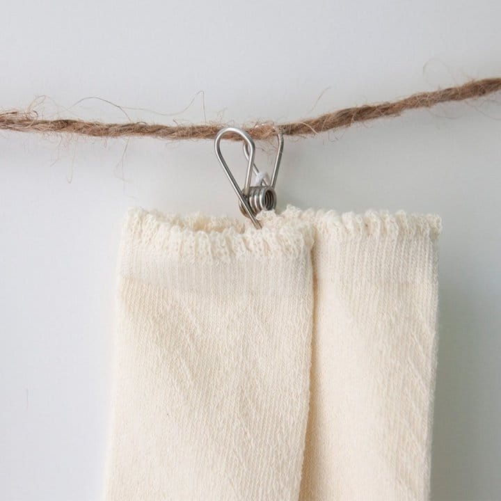 Lemonade - Korean Baby Fashion - #babylifestyle - Eyelet Socks - 5
