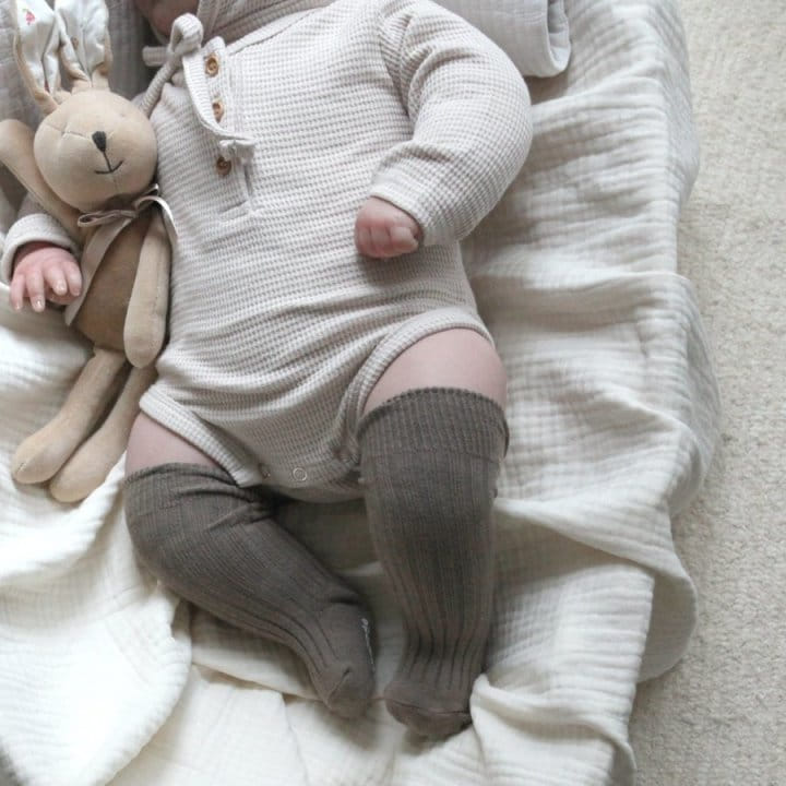 Lemonade - Korean Baby Fashion - #babyoutfit - Rib Socks  - 11