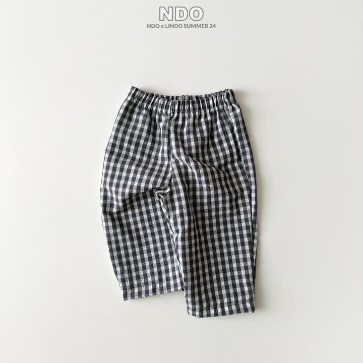 Lindo - Korean Children Fashion - #designkidswear - Joy Check Top Bottom Set - 5