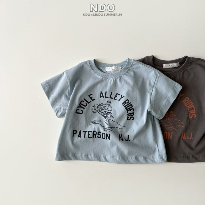 Lindo - Korean Children Fashion - #designkidswear - Bike Tee - 2
